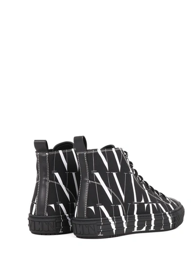 Shop Valentino Sneaker Giggies Vltn In Black