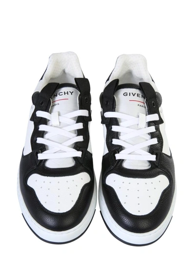 Shop Givenchy "wing" Low Sneakers In Black