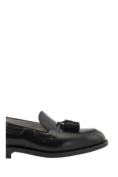 Shop Alden Shoe Company Alden Alden Men's 664 - Tassel Loafers - Black Shell Cordovan