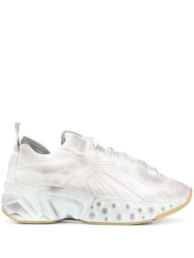 Shop Acne Studios Sneakers In Bianco