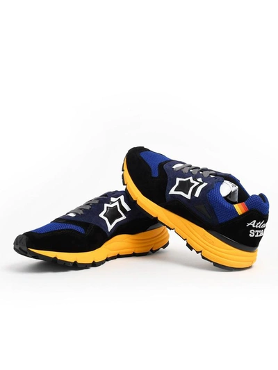 Shop Atlantic Stars Multicolor Polaris Sneakers In Blue