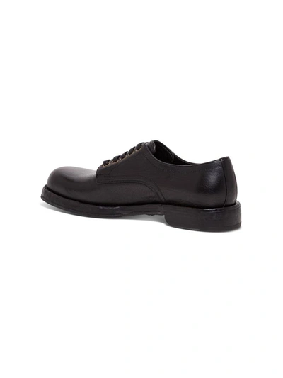 Shop Dolce & Gabbana Derby Perugino Lace-up Shoes In Black