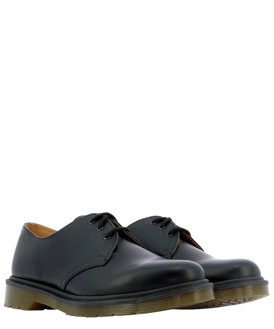 Shop Dr. Martens' "1461 Pw" Lace-up Shoes In Black  