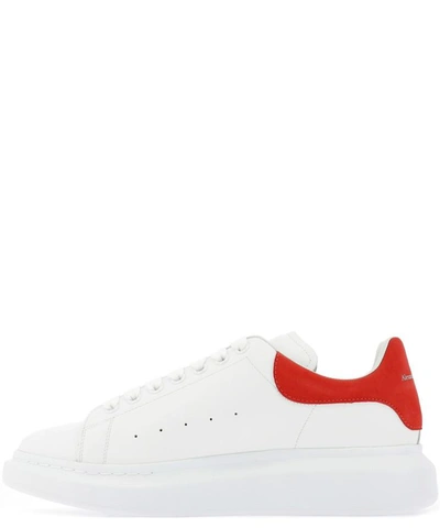 Shop Alexander Mcqueen "oversize" Sneakers In White