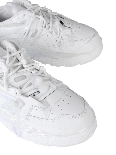 Shop Maison Margiela Fusion Sneakers In White