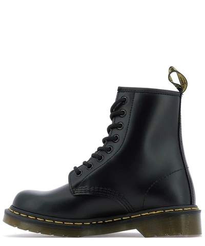 Shop Dr. Martens' "1460" Military Boots In Black  