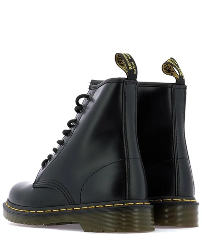 Shop Dr. Martens' "1460" Military Boots In Black  
