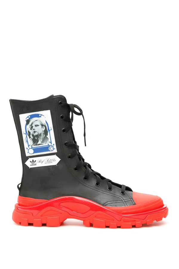 raf simons shoes red