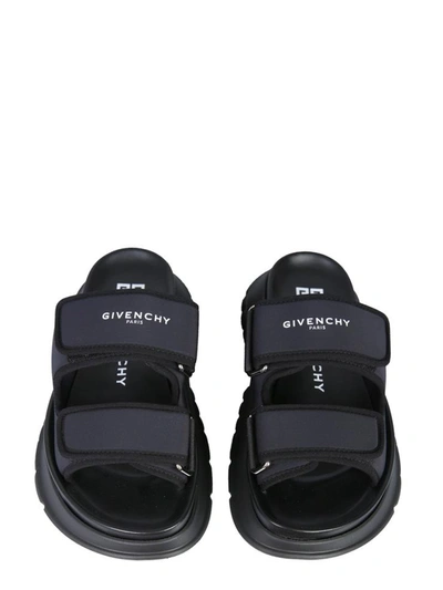 Shop Givenchy Specter Sandals In Black
