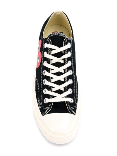 Shop Comme Des Garçons Comme Des Garcons Sneakers In Nero