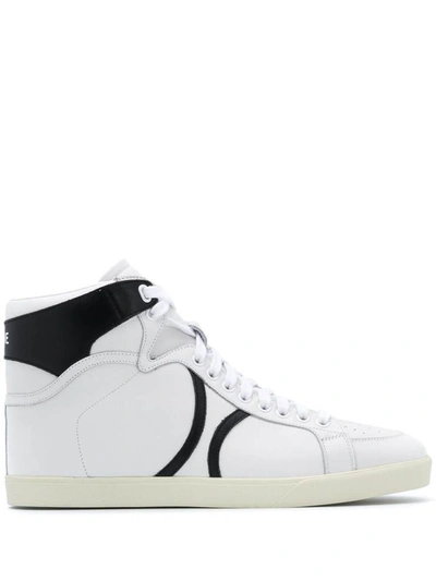 Shop Celine Céline Sneakers In Bianco