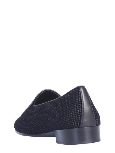 Shop Giuseppe Zanotti G-flash Loafer In Black