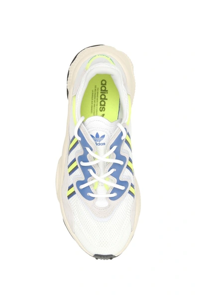 Shop Adidas Originals Adidas Ozweego Sneakers In Ftwr White