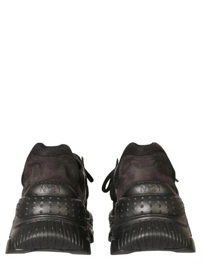 Shop N°21 "billy" Sneakers In Black