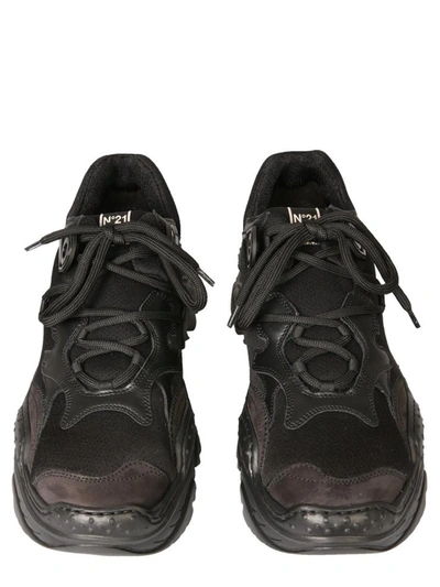 Shop N°21 "billy" Sneakers In Black