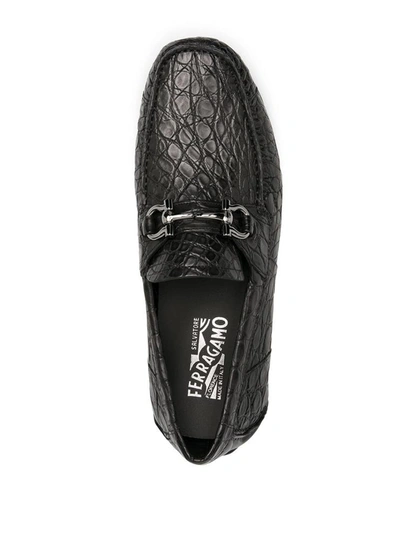 Shop Ferragamo Salvatore  Flat Shoes Black