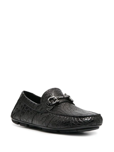 Shop Ferragamo Salvatore  Flat Shoes Black