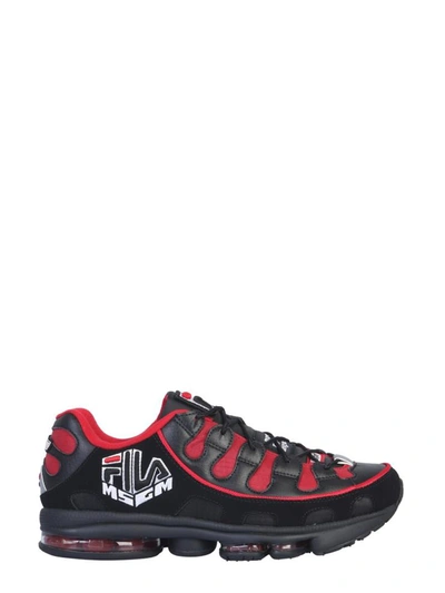 Shop Msgm Silva  X Fila Sneaker In Red
