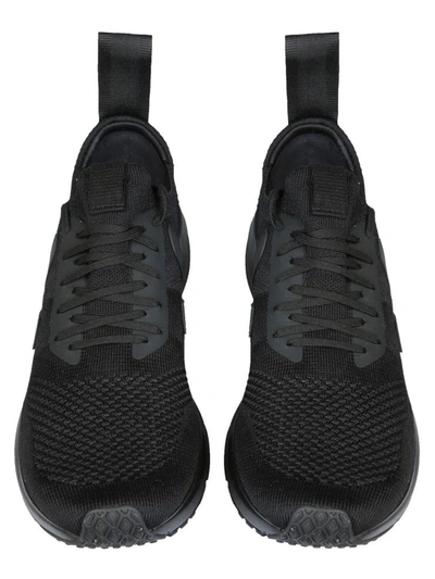 Shop Rick Owens "veja Sock Runner" Sneakers In Black