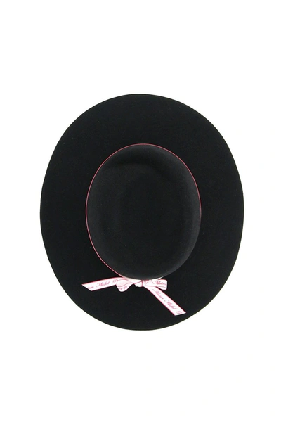 Shop Maison Michel Virginie Felt Fedora Hat In Black