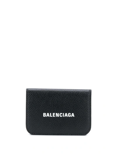 Shop Balenciaga Wallets In Nero