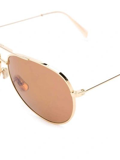 Shop Celine Céline Sunglasses In Oro