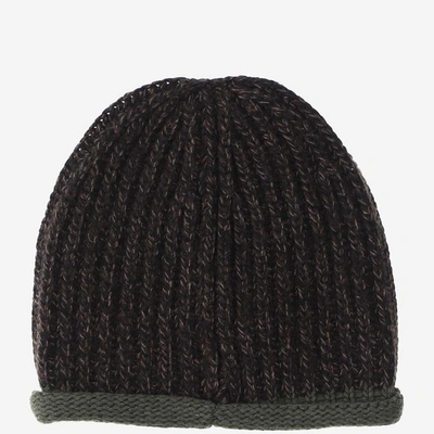 Shop Jil Sander Hats In Brown Green