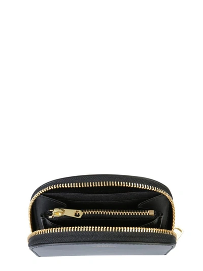 Shop Apc Demi Lune Wallet In Black