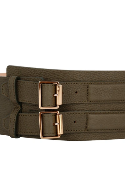 Shop Agnona Belts Green