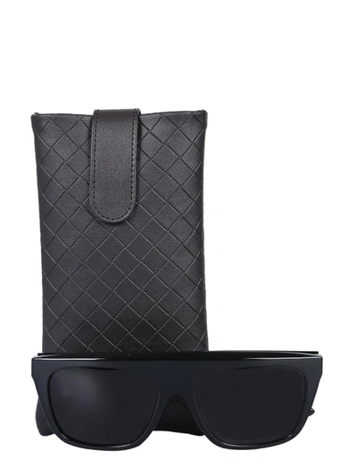 Shop Bottega Veneta Sunglasses In Black