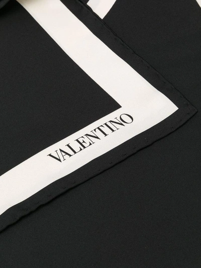 Shop Valentino Garavani Scarfs Black