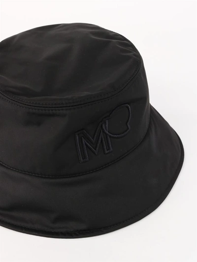 Shop Moncler Logo Nylon Hat Black