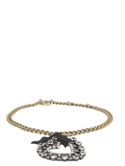 Shop Lanvin Small Necklace In Gold