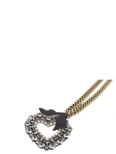 Shop Lanvin Small Necklace In Gold