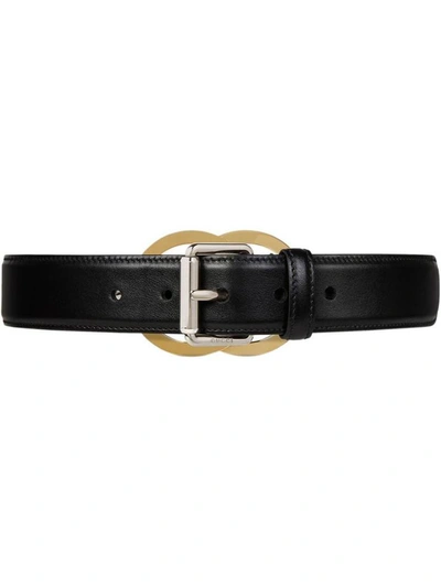 Shop Gucci Belts Black