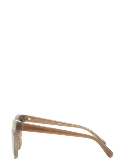 Shop Stella Mccartney Ionic Sunglasses In Brown