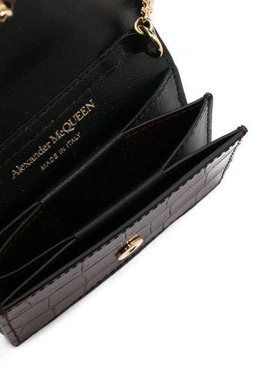 Shop Alexander Mcqueen Wallets Red