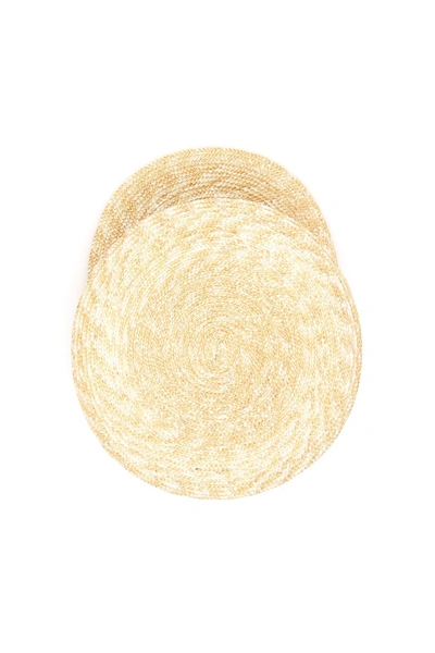 Shop Maison Michel Abby Straw Hat In Natural Navy