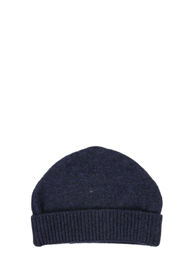 Shop Maison Margiela "destroyed" Hat In Blue