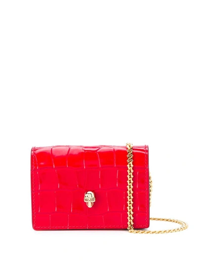 Shop Alexander Mcqueen Wallets Red