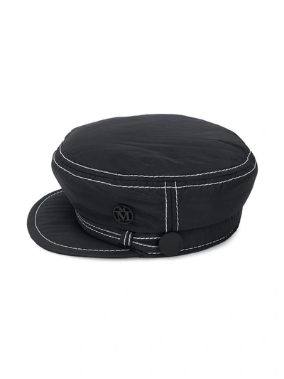 Shop Maison Michel Hats Black