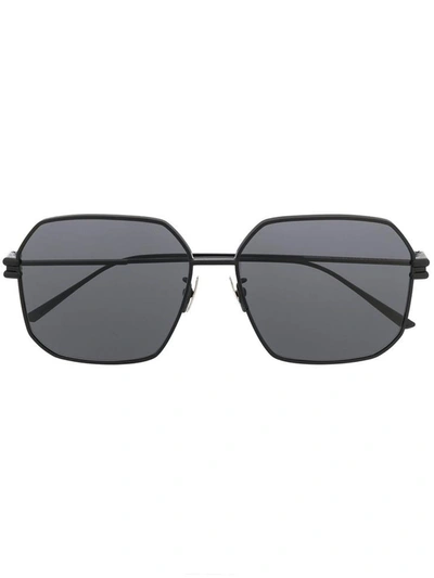 Shop Bottega Veneta Sunglasses Black