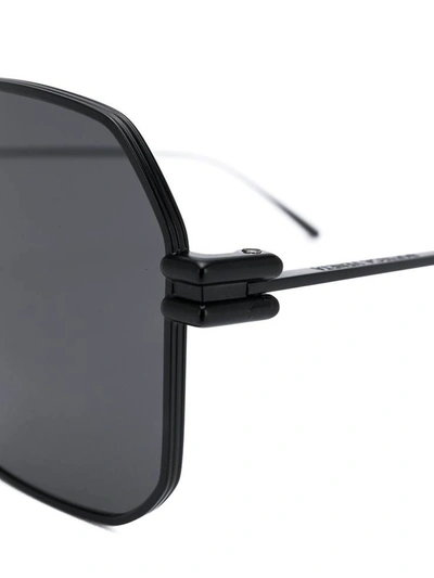 Shop Bottega Veneta Sunglasses Black