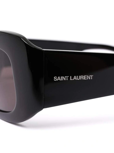 Shop Saint Laurent Sunglasses Grey