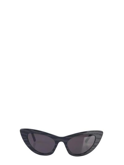 Shop Saint Laurent Sl 213 Lily Tiger Sunglasses In Black