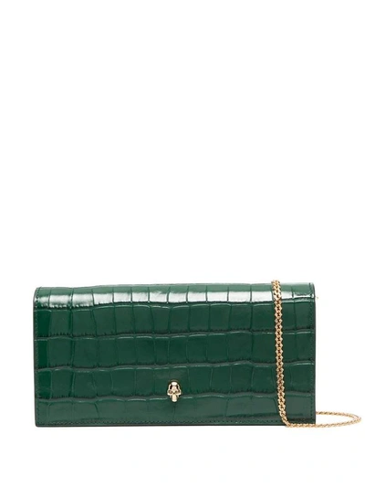 Shop Alexander Mcqueen Wallets Green