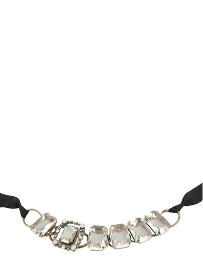 Shop Lanvin Choker Necklace In Black