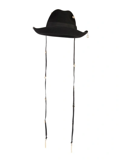 Shop Ruslan Baginskiy Wide-brimmed Hat In Black