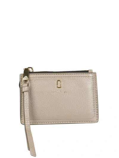 Shop Marc Jacobs The Softshot Top-zip Multi Wallet In Dove
