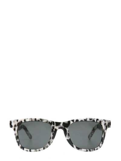 Shop Saint Laurent Classic 51 Sunglasses In Multicolour